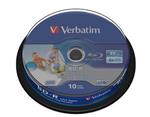 Verbatim Blue Ray BD-R 25 GB Wide Printable 6x spindle 10-pack