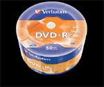 VERBATIM DVD-R AZO 4,7GB, 16x, wrap 50 ks