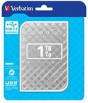 VERBATIM Hard Drive 2,5" 1TB USB 3.0 Silver Blister, GEN2