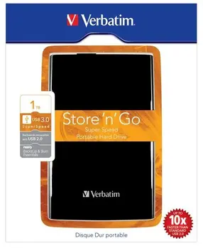 VERBATIM HDD 2.5" 1TB Store 'n' Go USB 3.0, Black