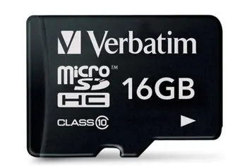 VERBATIM micro SDHC 16GB Class 10