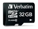 VERBATIM micro SDHC 32GB Class 10 + adaptér