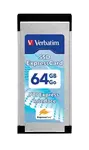 VERBATIM SSD EXPRESS CARD 64GB