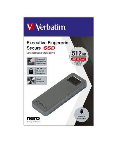 VERBATIM Store ´n´ Go Portable SSD 2.5" USB 3.2 GEN1 512GB černý