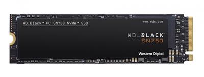 WD BLACK SSD NVMe 2000GB PCIe SN750, Gen3 8 Gb/s, (R:3400, W:2900MB/s)