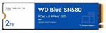 WD Blue SN580,2TB,SSD,M.2 2280,NVMe,4150/4150MB/s