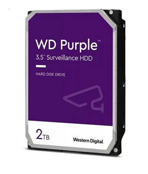 WD PURPLE WD23PURZ 2TB SATA/600 256MB cache, Low Noise, CMR