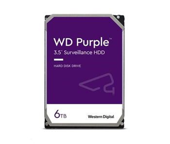 WD PURPLE WD64PURZ 6TB SATA/600 256MB cache, Low Noise, CMR