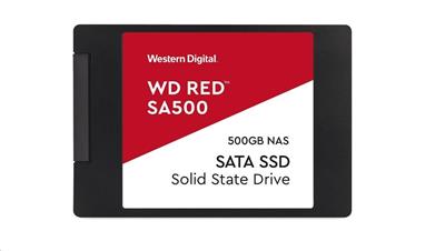 WD RED SSD 3D NAND WDS500G1R0A 500GB SATA/600, (R:560, W:530MB/s), 2.5"