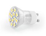 Whitenergy LED žárovka,GU10,3W,200 lm,úhel 120°,teplá bílá