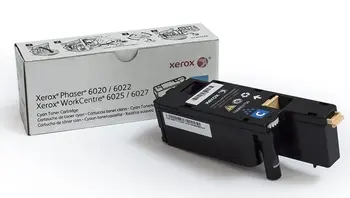 Xerox WC 6025/6027 P6020/6022, toner cyan 1K