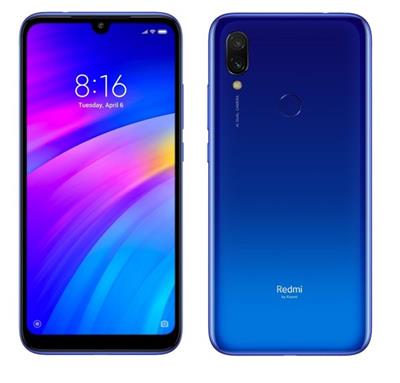 Xiaomi Redmi 7 Blue/6,26´´ 1520×720 HD+IPS/3GB/32GB/SD/2xSIM/FP/12MPx+2MPx/4000mAh