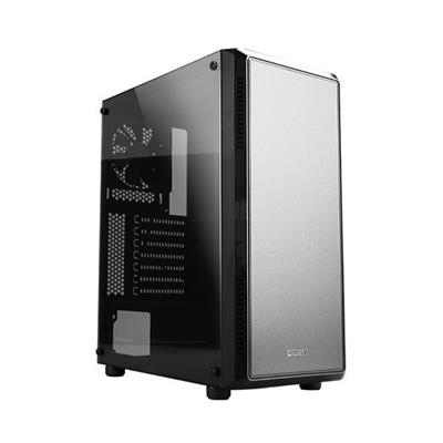 Zalman case miditower S4, bez zdroje, ATX, 1x USB 3.0, 1x USB 2.0, průhledná bočnice, černo-stříbrná