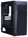 Zalman case miditower Z1 Plus, bez zdroje, ATX, 3x 120mm ventilátor, 1x USB 2.0, 2x USB 3.0, průhledná bočnice, černá