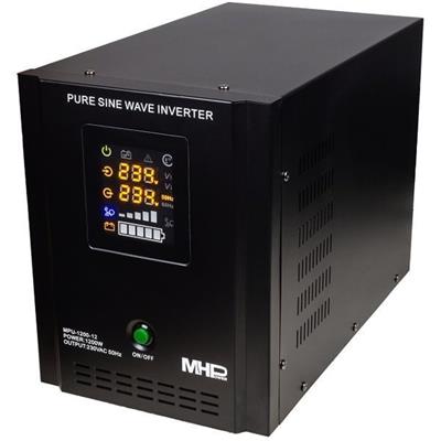 Záložní zdroj MPU-1200-12, UPS, 1200W, čistý sinus, 12V